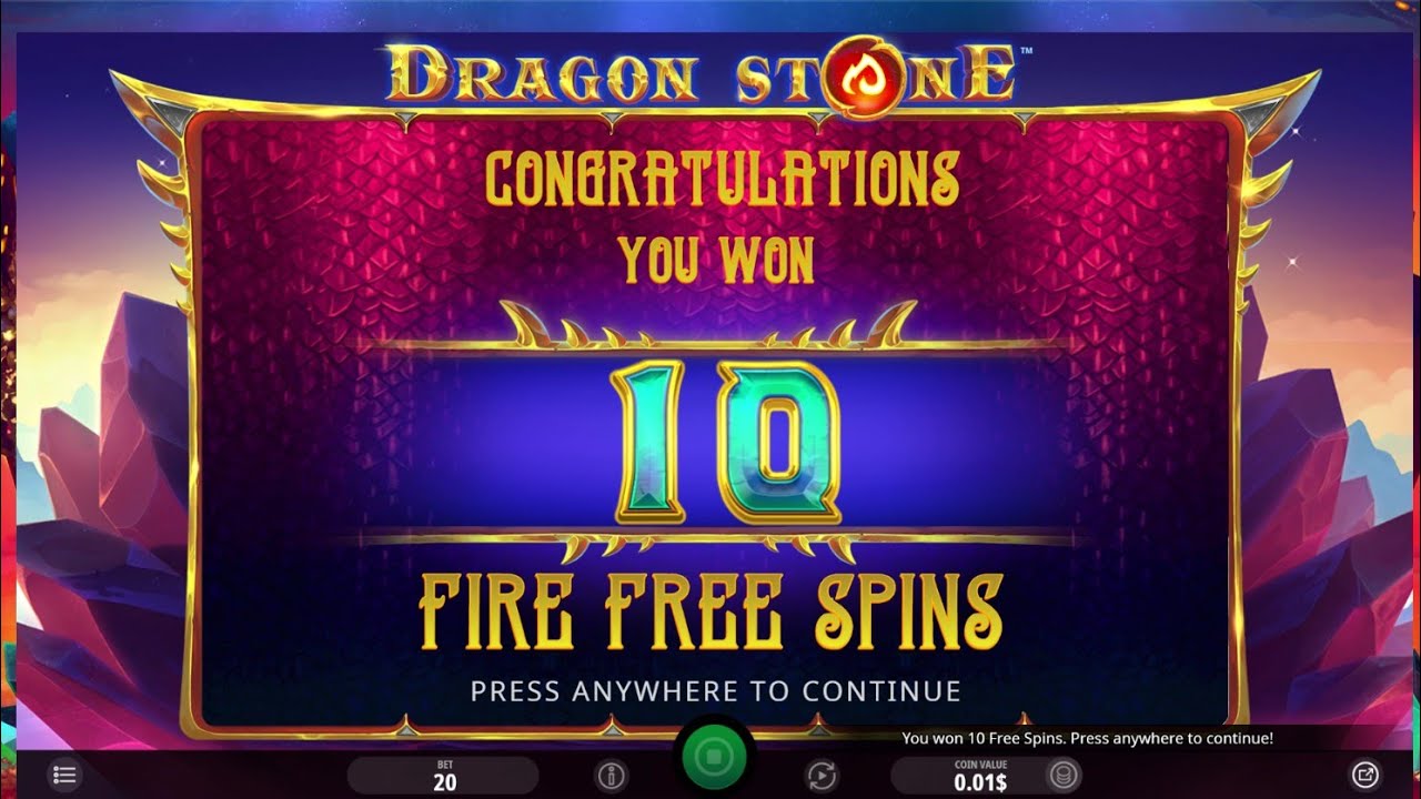 Dragon Stone Slot Game Winning